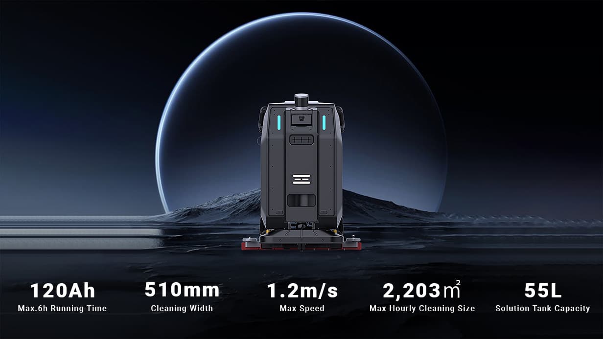 L50 High-capacity industrial scrubber