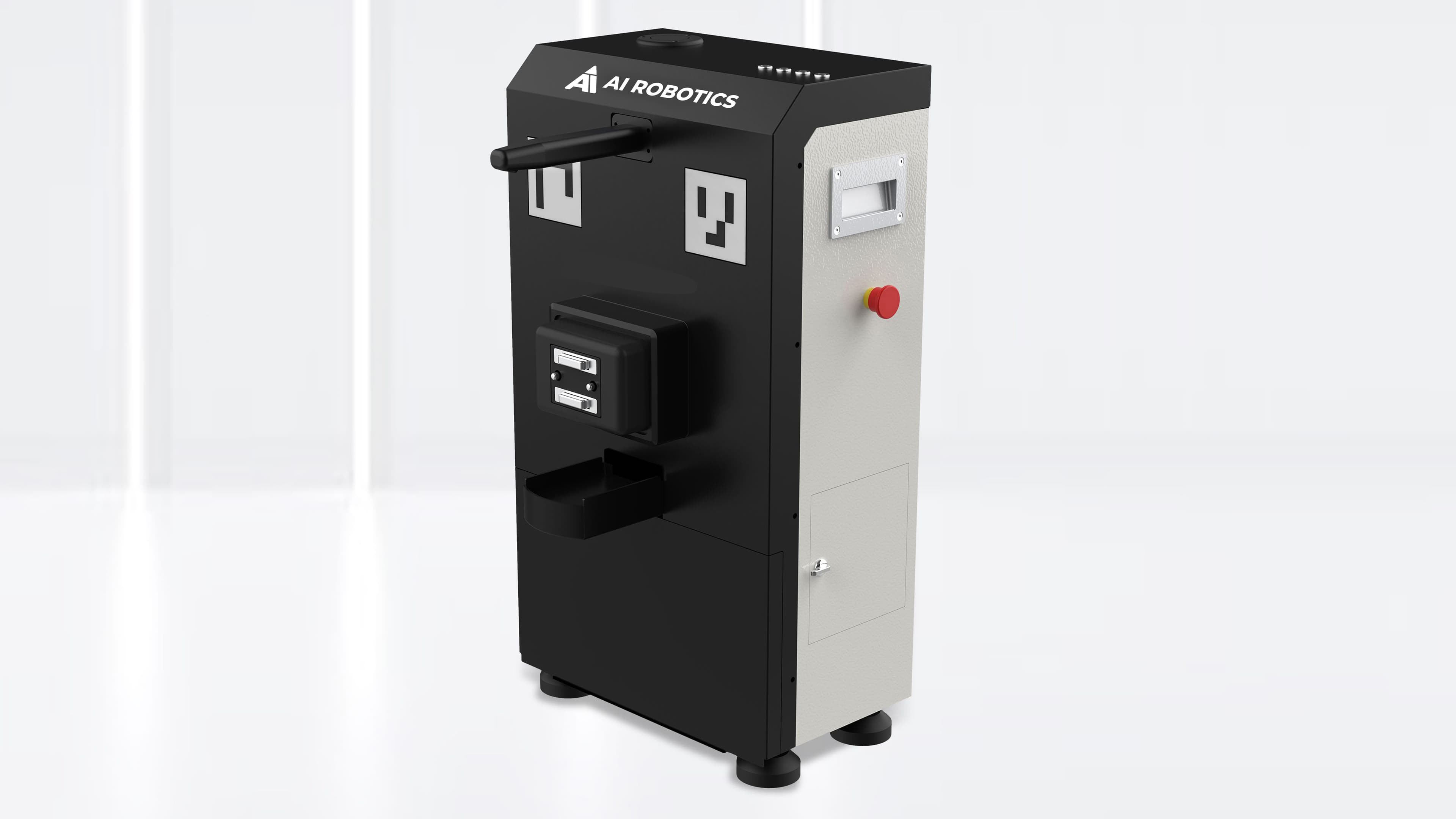 CWS workstation with docking fiducials for autonomous water refill and discharge